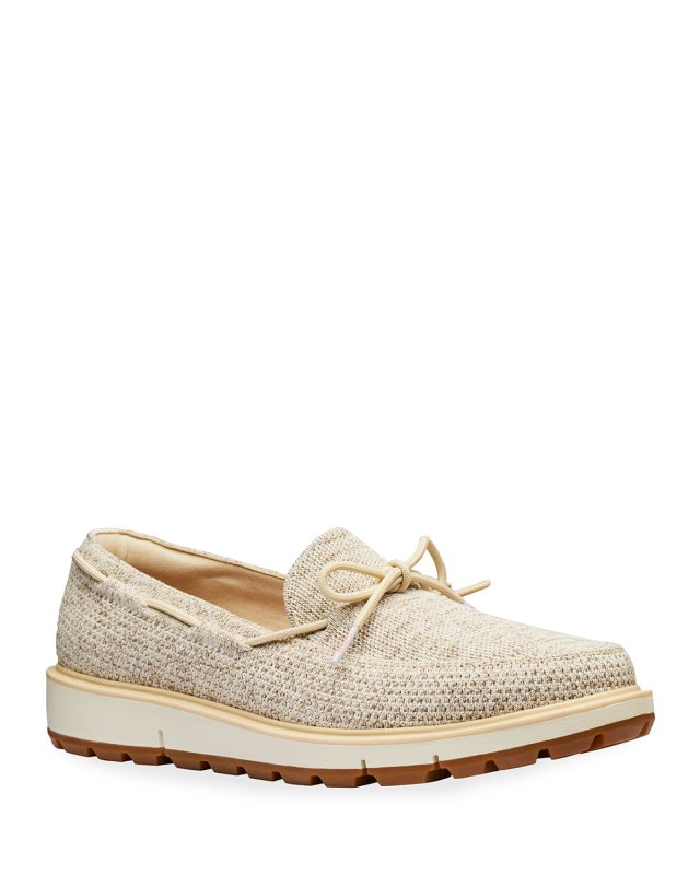 Men's Motion Camp Knit Lace Loafers